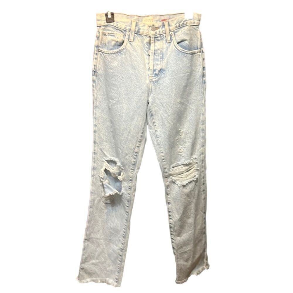 ALICE + OLIVA  YOU LOOK AMAZING DISTRESSED JEANS‎ SIZE 24